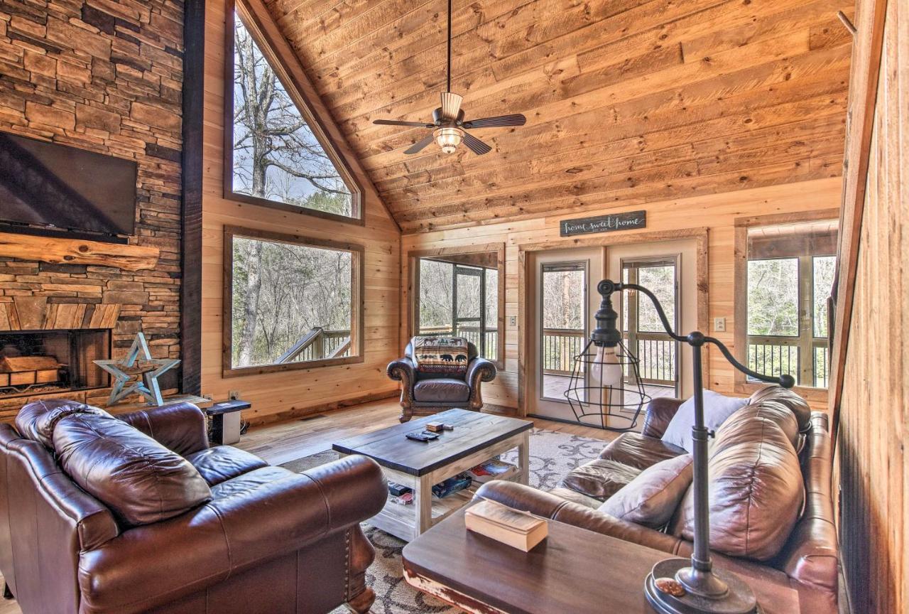 Modern Murphy Cabin With Nottely River Views! Eksteriør bilde
